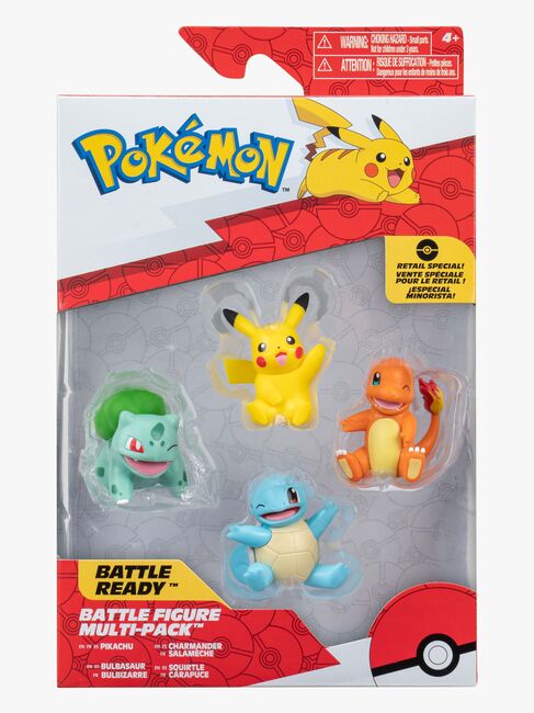 Pokémon Battle Figurer 4-Pack