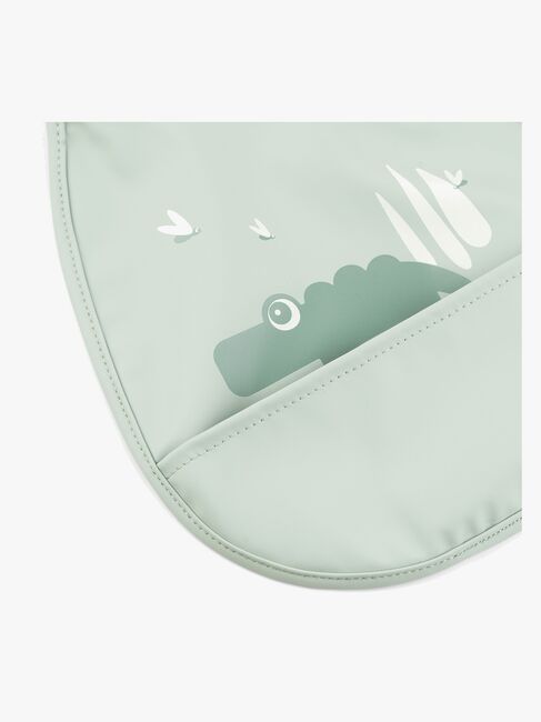 Done By Deer Croco Tiny Pocket Haklapp 2-Pack, Green