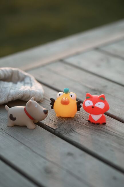 Rätt Start Badleksaker Bilar & Husdjur 7-Pack