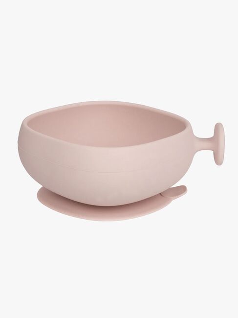 b.box Skål med Lock Silikon, Blush