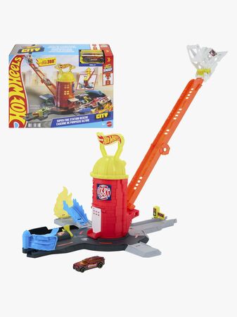 Hot Wheels City Brandstation Super Fire Station Rescue