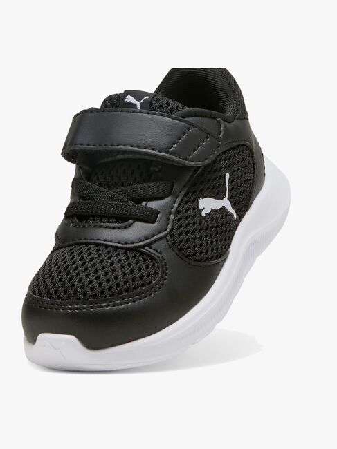 Puma Fun Racer 2 AC+ Infant Sneakers, Black/White