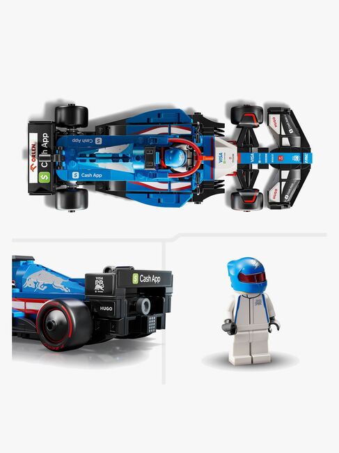 LEGO Speed Champions 77246 Visa Cash App RB VCARB 01 F1 racerbil
