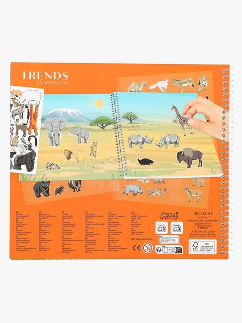 Motto Trends Stickersbok Create Your Wild Life