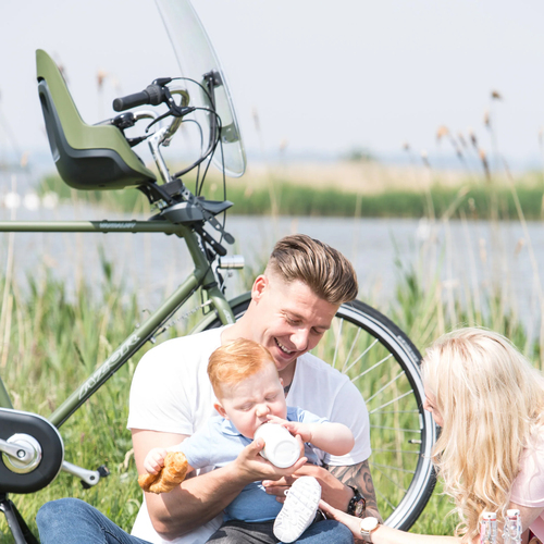 BoBike ONE Mini Front Mount Cykelsits, Olive Green