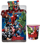 Marvel Avengers Påslakanset och Papperskorg, Multicolored