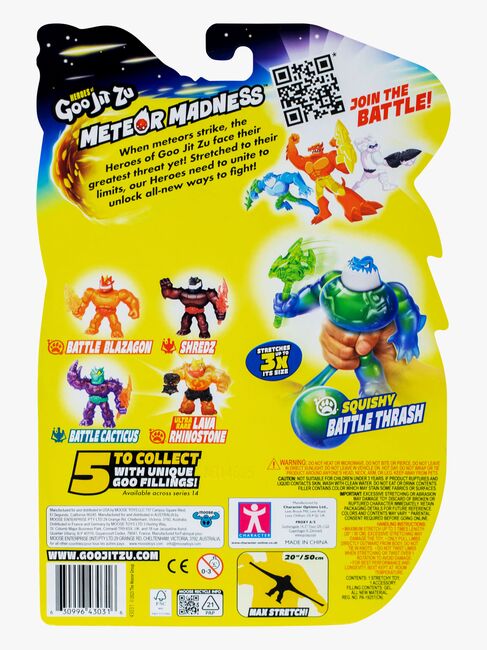 Goo Jit Zu Meteor Madness Actionfigur Thrash