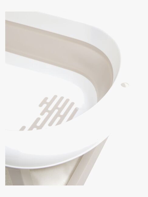 Beemoo CARE Assist Hopfällbar Badbalja, White/Beige