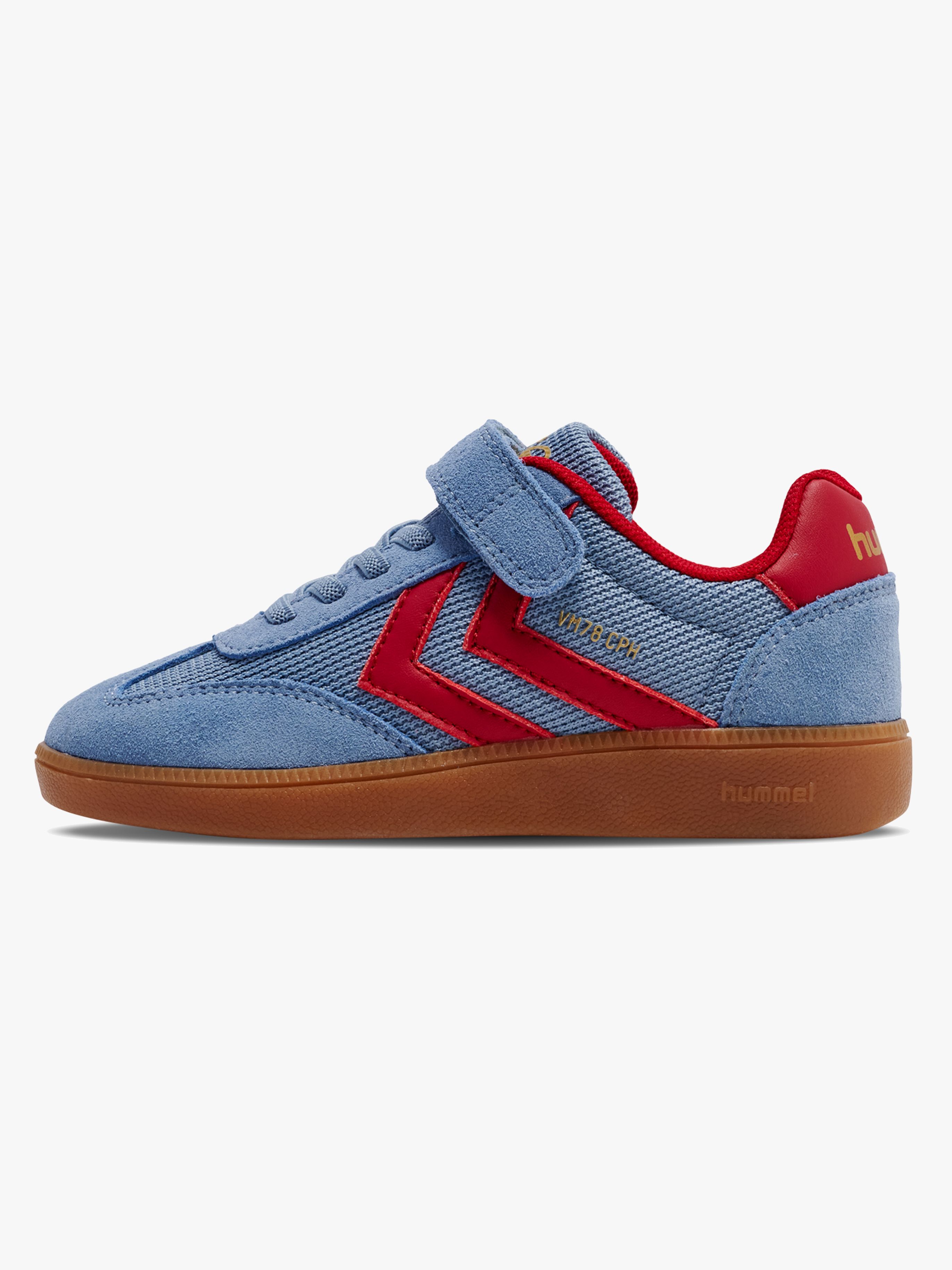 Hummel VM78 Cph Jr Sneakers, Faded Denim/Crimson, 30