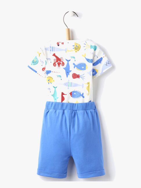 Tom Joule 2-Pack Granddad Set, Cream Sea