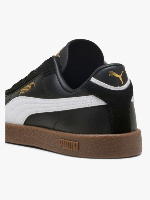 Puma Club II Era Jr Sneakers, Black/White