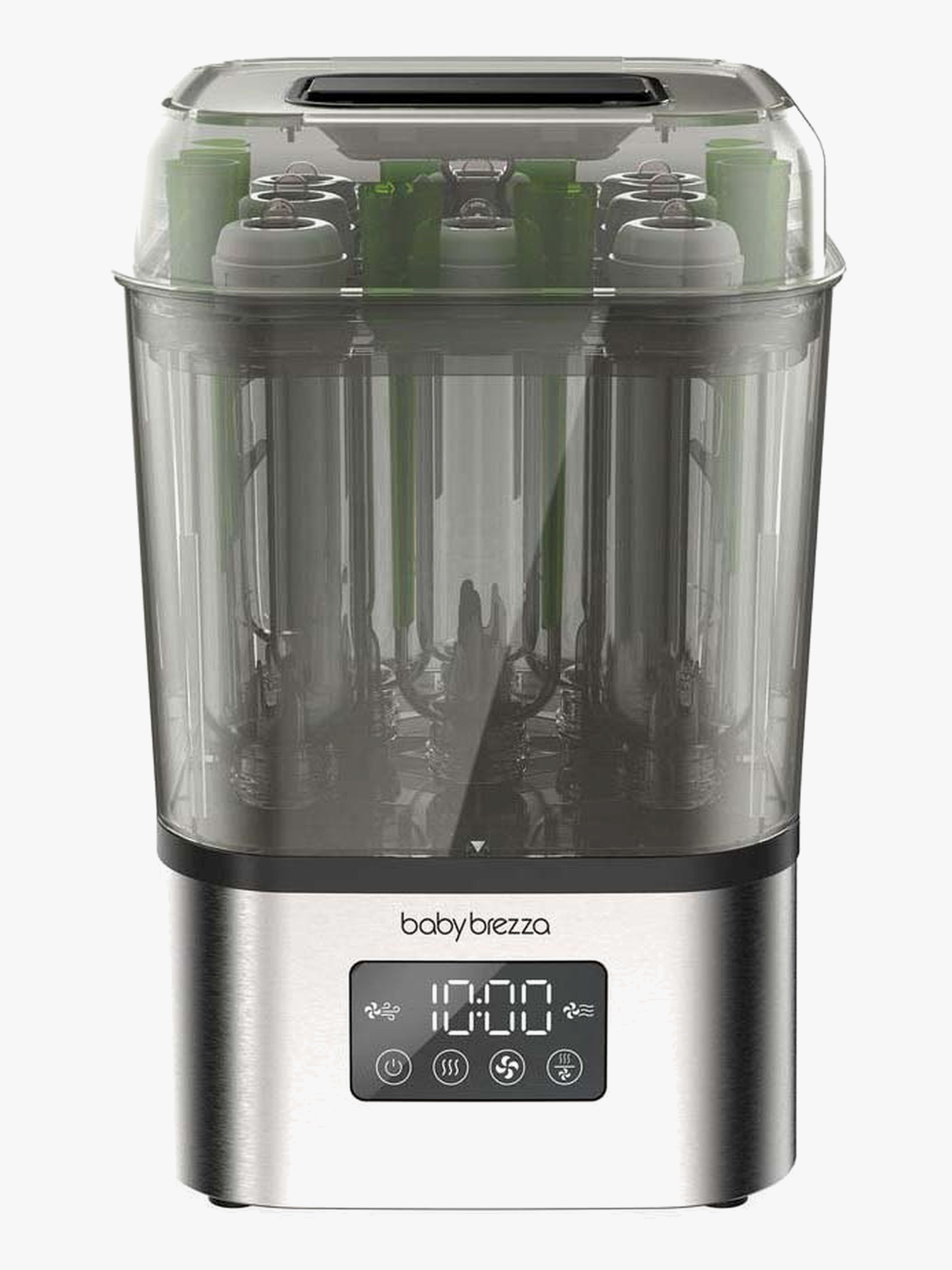 Baby Brezza SuperQuick Sterilizer Dryer, Stainless Steel