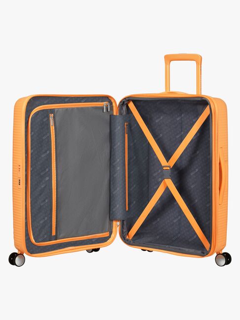 American Tourister Soundbox Spinner Resväska 71,5-81L, Papaya Pop