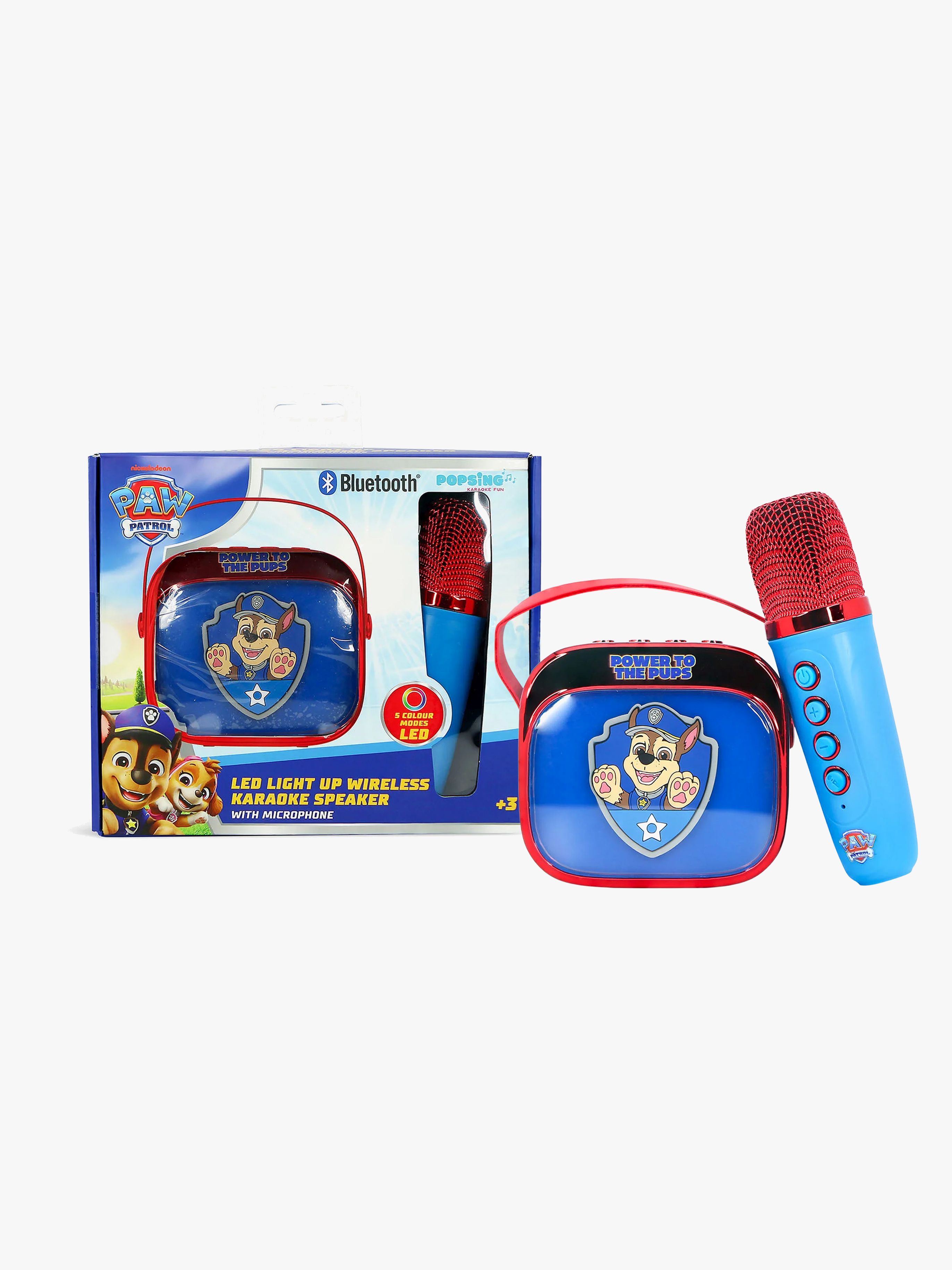 Paw Patrol Popsing Karaokeset med LED-ljus