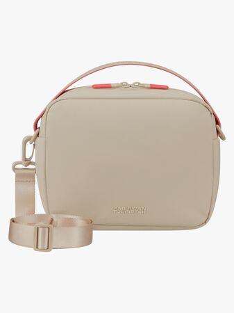 American Tourister Puffy POP Pouch Axelremsväska 3,5L, Beige
