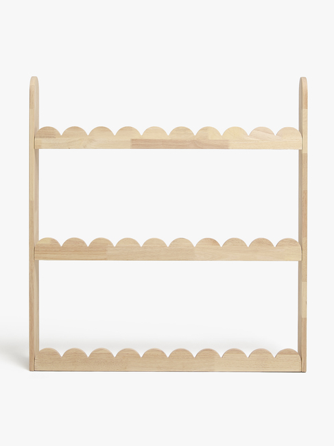 Alice & Fox Dune  Vägghängt Bokställ, Natural Wood