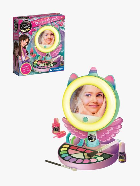 Clementoni Crazy Chic Sminkspegel Enhörning