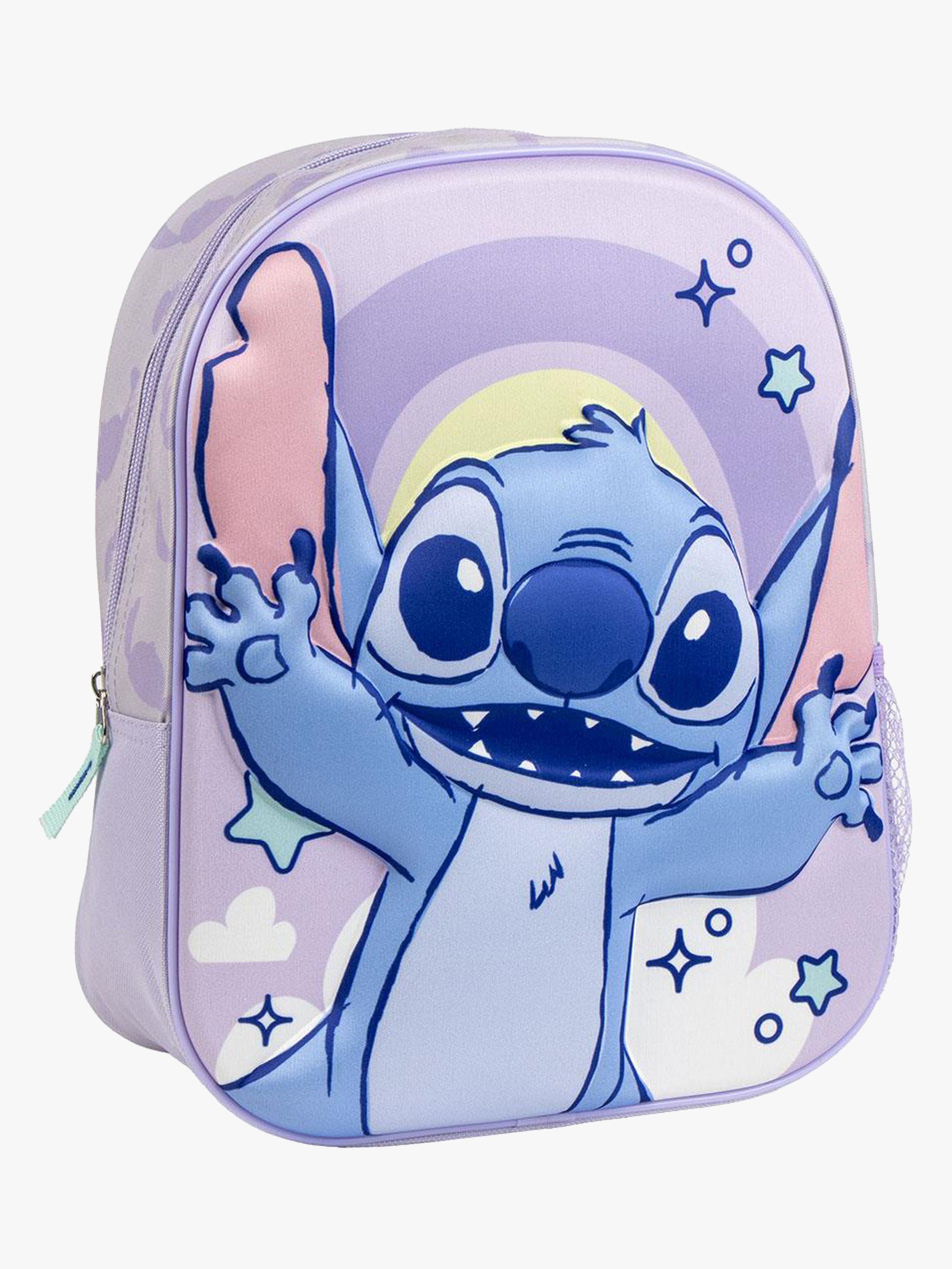 Disney Lilo &  Stitch 3D Ryggsäck, Ljuslila