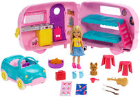 Barbie Club Chelsea Docka With Camper & Accessories