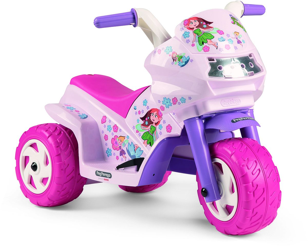 PegPérego Mini Fairy Motorcykel Rosa
