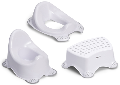 Beemoo CARE Anti-Slip Potta, Toalettsits & Pall, White