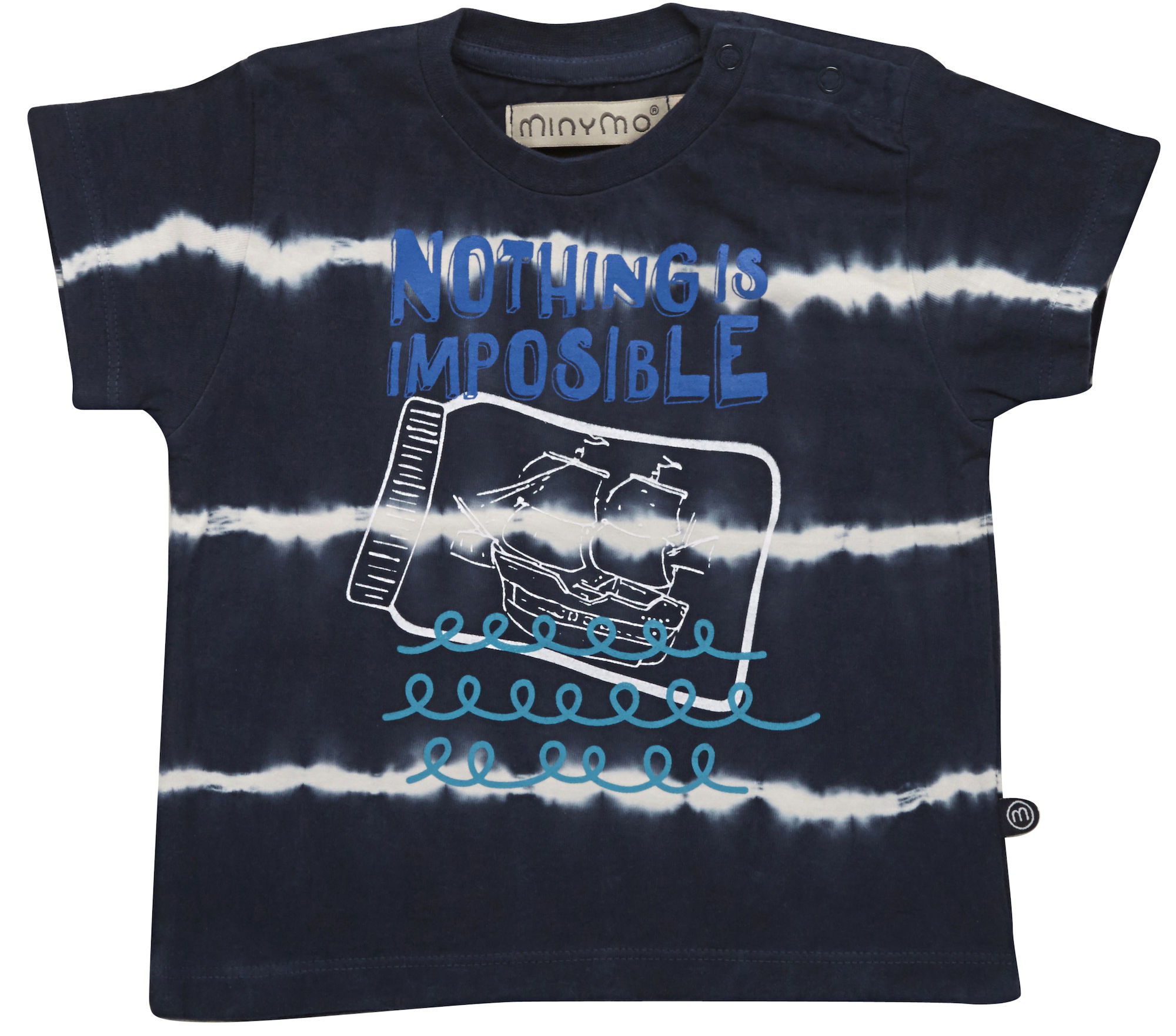 Minymo T-Shirt Fabio Dark Blue 74