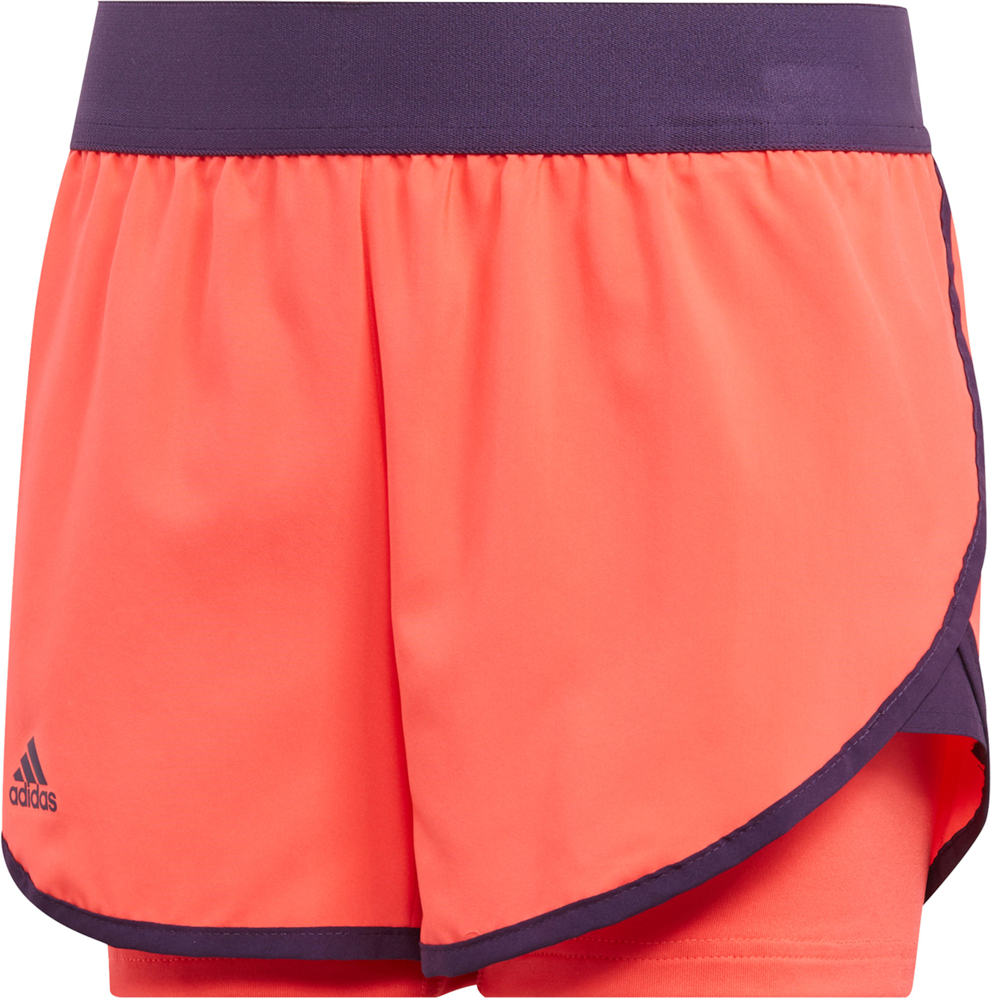Adidas Girls Club Shorts Coral 128