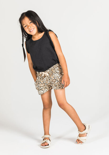 Luca & Lola Montena Topp 2-pack, Leopard/Black