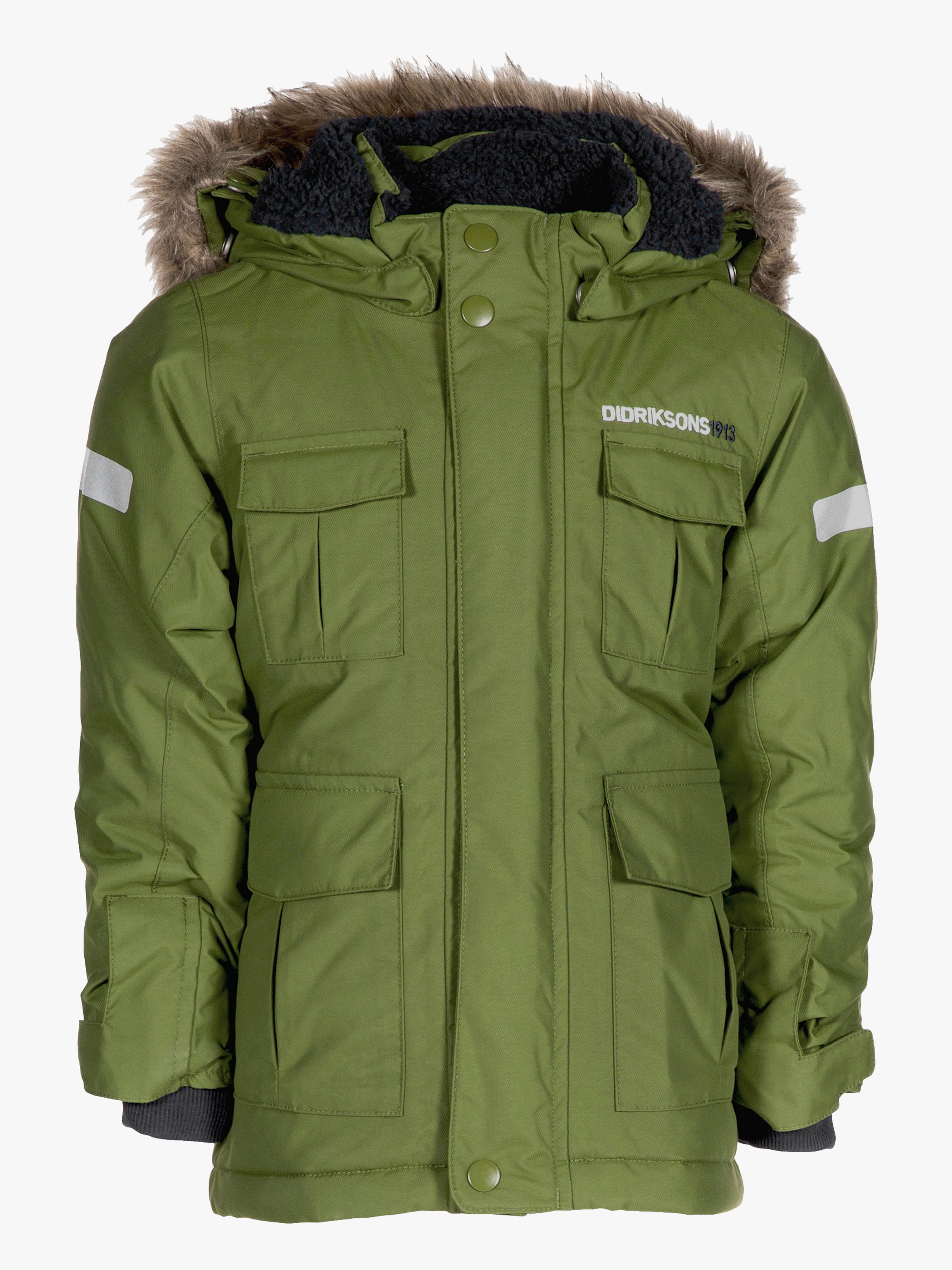 Didriksons Nokosi Parka Turtle Green 80