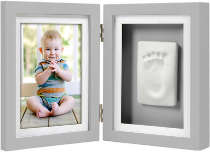 Pearhead Babyprints Fotoram, Grå