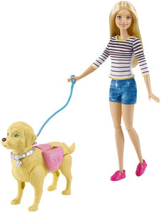 Barbie Walk & Potty Pup Lekset