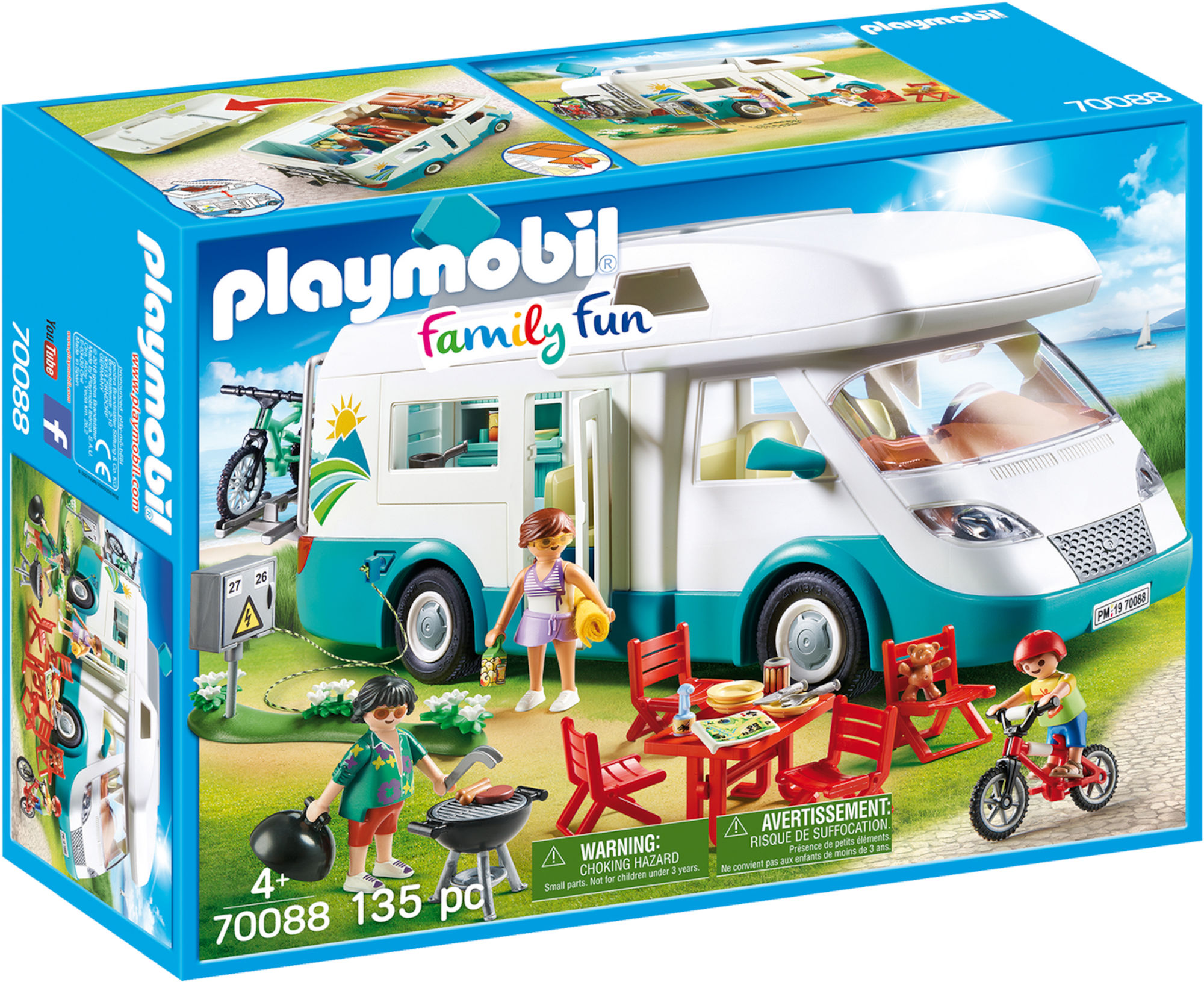 Playmobil 70088 Family Fun Familjehusbil