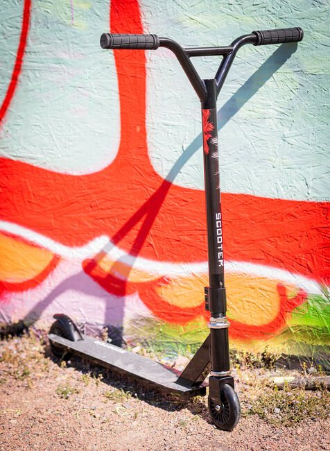 Pinepeak Sparkcykel Extreme Scooter, Svart