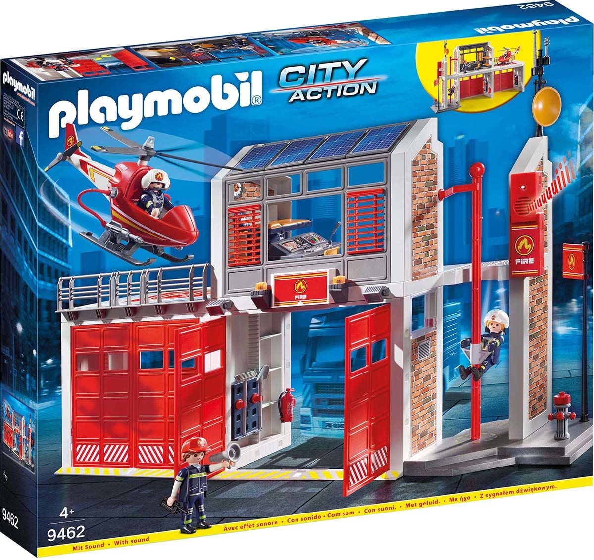 Playmobil 9462 City Action Stor Brandstation
