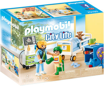 Playmobil 70192 City Life Patientrum För barn
