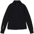 Hyperfied Zipped Running Jacket, Anthracite