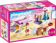 Playmobil 70207 Dollhouse Living Room with Fireplace for Children Ages 4+ With Lighting Effect