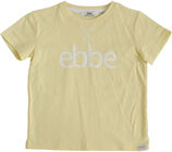 Ebbe Hendrix Logo T-Shirt, Pale Yellow