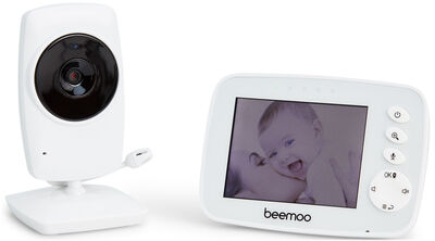 Beemoo SM32 Babyvakt med Video, Vit