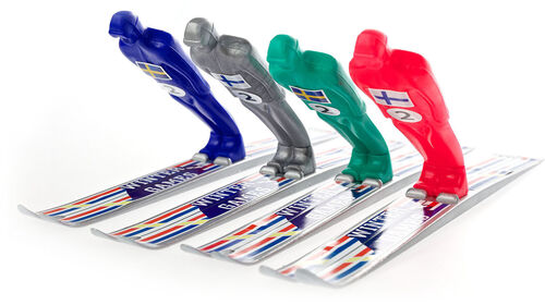 Plastex Skihopper Figur 21 Cm, Gul