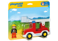 Playmobil 6967 123 Brandvagn med Stege