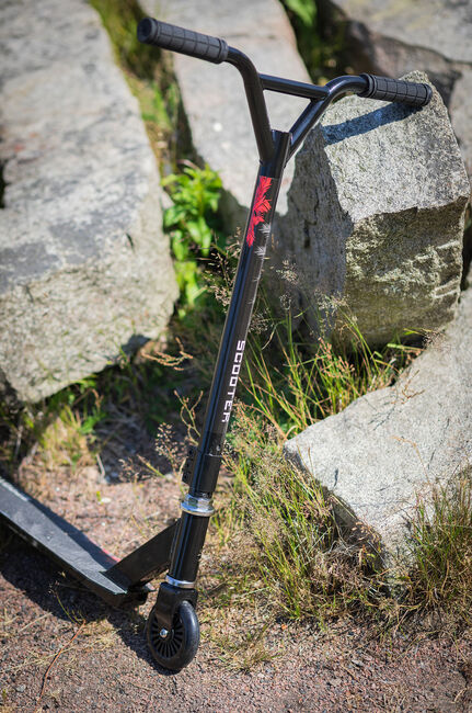 Pinepeak Sparkcykel Extreme Scooter, Svart