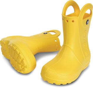 Crocs Kids Handle It Regnstövel, Yellow