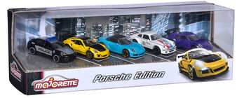 Majorette Porsche Presentförpackning 5 St Bilar