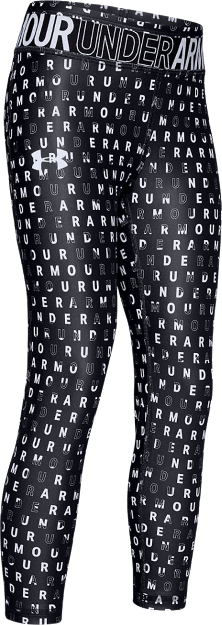 Under Armour Printed Ankle Crop Tights Black XS