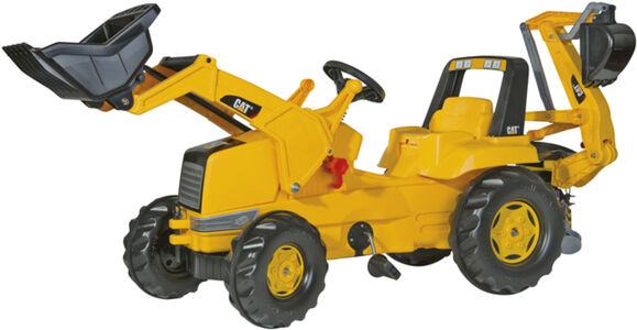 Rolly Toys Junior Traktor CAT med Grävare
