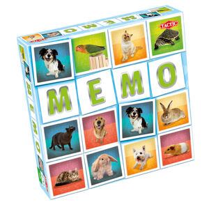 Tactic Spel Memo - Husdjur