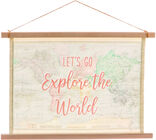 Sass & Belle World Explorer Hängande Tavla Canvas