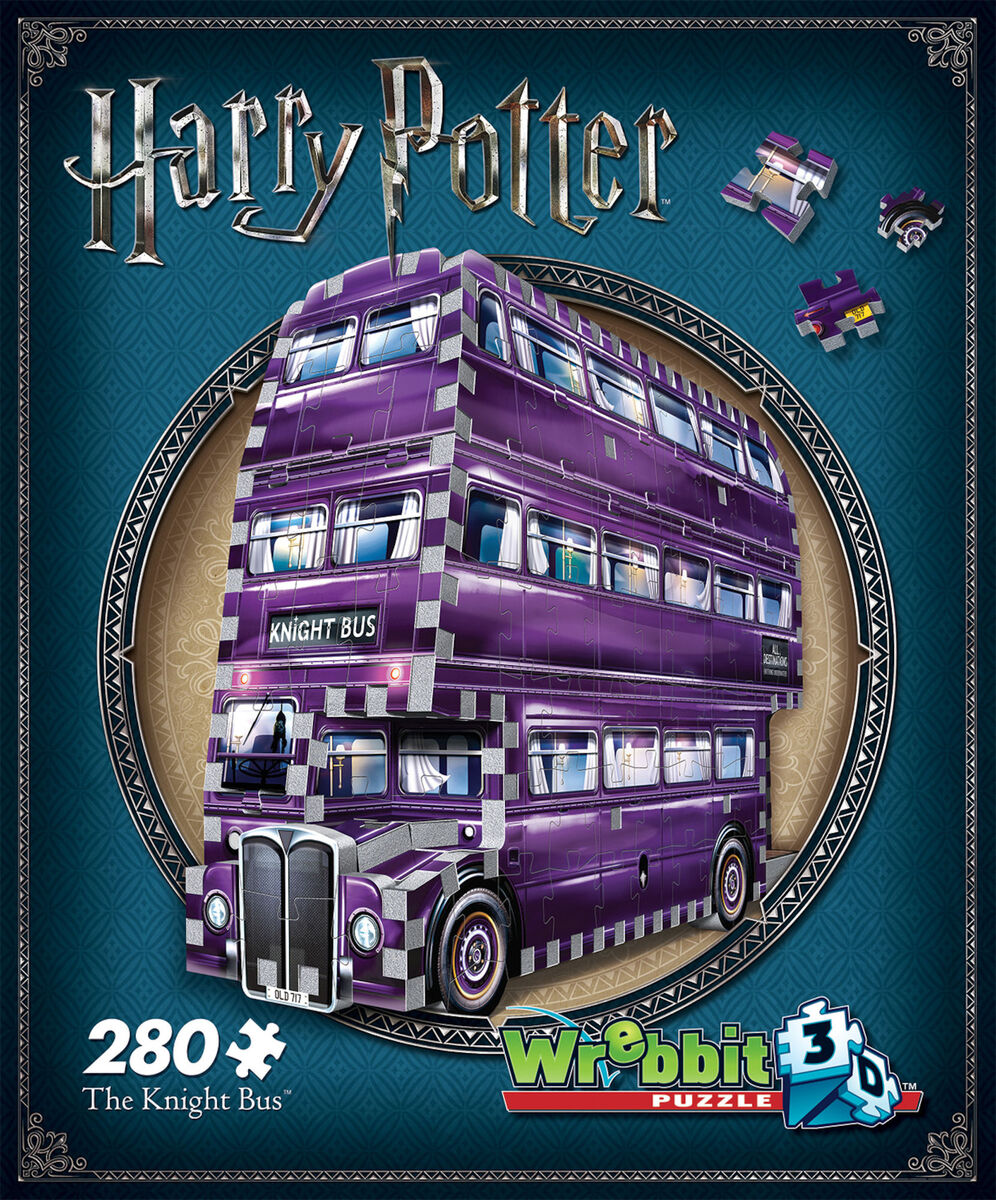Harry Potter 3D-pussel Nattbussen 280 bitar