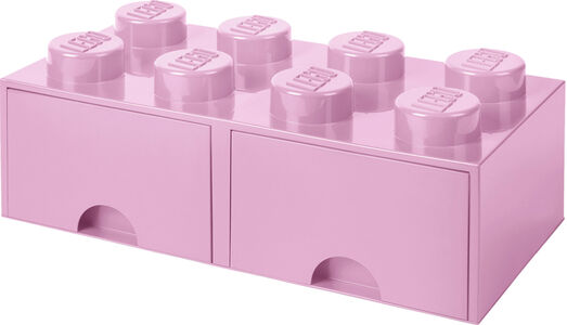 LEGO Förvaring med låda 8, Rosa